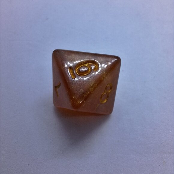 Desert Swirl 6 Die Polyhedral Set RPG Dice Games Tabletop‎ Magic Counter - Picture 5 of 7